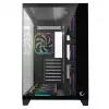 RAMPAGE SEALITE-BLACK caja PC semitorre con cristal templado, 7 ventiladores ARGB PWM, negra