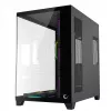 RAMPAGE SEALITE-BLACK caja PC semitorre con cristal templado, 7 ventiladores ARGB PWM, negra