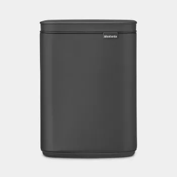 Cubo de basura Brabantia BO 4 litros Mineral Infinite Grey