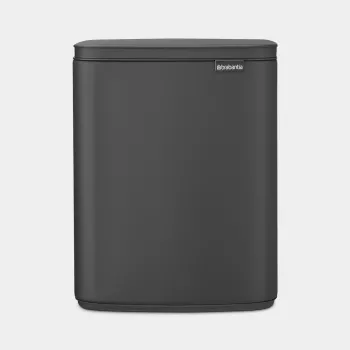Cubo de basura Brabantia BO 12 litros Matte Infinite Grey