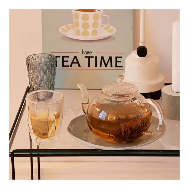 Bredemeijer Tetera Verona 1,0L vidrio con filtro de té 1465