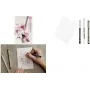 Sakura Cherry Blossom set de rotuladores de dibujo negro de 6 piezas
