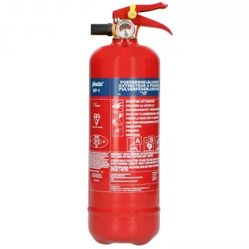 Alecto extintor de polvo 1 kg