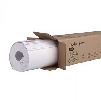 LEGAMASTER Bloc de papel para rotafolio cuadriculado 5 blocs - 650 x 980 mm - 80 g/m² - Blanco