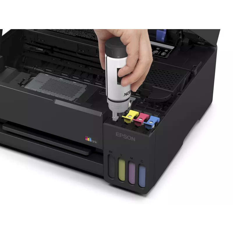 Epson EcoTank L3351 impresora multifunción - color - A4 - imprimir, escanear, copiar - inyección de tinta - 33 páginas/min. negro borrador - USB, Wi-Fi, Wi-Fi Direct - negro