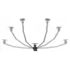 One For All DM2310 soporte de escritorio para monitor individual para pantallas de 13-27 pulgadas, capacidad de carga 8 kg, VESA 75x75/100x100, negro