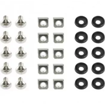 GEMBIRD 19A-FSET-01 kit de montaje en rack - 19 pulgadas (10 unidades)
