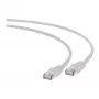 Gembird PP6A-LSZHCU-0.5M cable de red Cat6a SFTP LSZH, RJ45, 0,5 m, gris