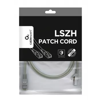 GEMBIRD PP6A-LSZHCU-1M cable de red Cat6A SFTP LSZH RJ45 1m gris