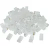 Gembird LC-8P8C-002/50 conector modular RJ-45, transparente, dorado, pack de 50