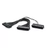 GEMBIRD CC-PSU24-01 cable de extensión de alimentación ATX de 24 pines, macho a hembra, 30 cm, negro