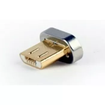 Gembird Cablexpert adaptador magnético USB 2.0 a Micro-USB Type B - negro