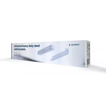 GEMBIRD WM-U35-01-W soportes de pared universales de acero heavy duty 35 kg blanco