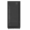 GEMBIRD CCC-FC-WOOD caja de ordenador mid tower, negra con detalle en madera, panel lateral de cristal templado