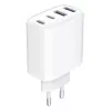 GEMBIRD TA-UC-2A2C-PD40-01-W GaN USB PD Cargador de 4 puertos, 40 W, blanco