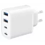 GEMBIRD TA-UC-2A2C-PD40-01-W GaN USB PD Cargador de 4 puertos, 40 W, blanco