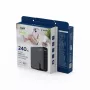 Gembird TA-UC-2A4C-PD240-01-BK cargador USB de 6 puertos 240W GaN negro