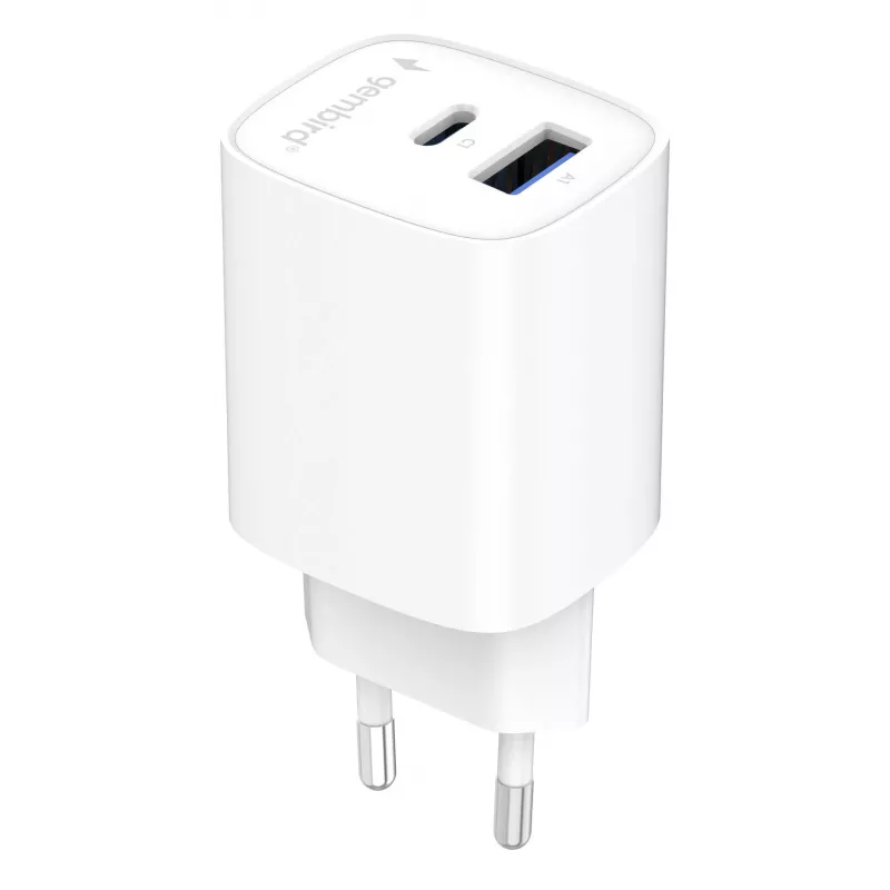 Gembird TA-UC-1A1C-PD45-01-W fuente de alimentación USB-C PD 45W blanca