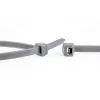 Bridas de nailon WKK grises 370x4,8 mm 100 uds.