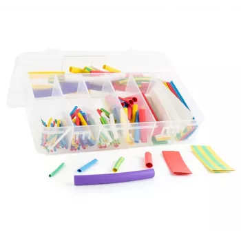 Surtido de tubos termorretráctiles WKK multicolor 127 piezas H-2 Z