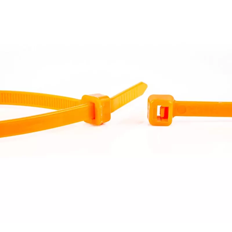 Bridas de nailon WKK naranjas 300x4.8mm 100 piezas (110196371)