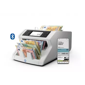 Contador de billetes Safescan 2485-SC con detección de falsificaciones