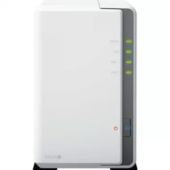 Synology DS223j RED 12TB (2x 6TB) NAS de sobremesa