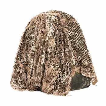 Buteo Photo Gear red de camuflaje 3D Leaf marrón 2.4x3.0m