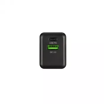 Xtorm Volt Travel cargador rápido - fuente de alimentación - 20 vatios - PD, QC 3.0 - 2 puertos de salida (USB, USB-C)