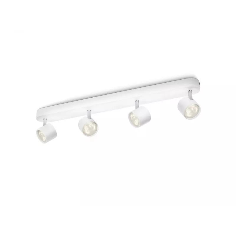 Philips Star 562443116 foco LED 4x4,5W blanco 2700K