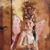 Souza! conjunto de vestido y alas de disfraz de hada mariposa Louanne 3-4 años