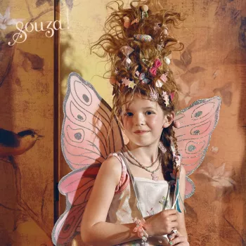 Souza! conjunto de vestido y alas de disfraz de hada mariposa Louanne 3-4 años