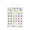 Souza! pendientes de mariposa autoadhesivos 30 unidades (pack grande de 12 sets)