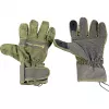 STEALTH GEAR guantes talla M - negros, dedos completos con puntas abatibles, compatibles con pantalla táctil, cortavientos e hidrófugos