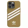 Adidas OR Moulded PU iPhone 13 Pro Case Beige-Oro 47806