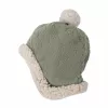 Lodger gorro de invierno de doble capa forro polar Elm Verde salvia 1-2 años