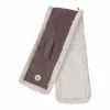 Lodger braga de cuello de doble capa forro polar Malva