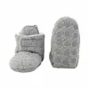 Lodger patucos de bebé forro polar Drizzle con suela antideslizante Gris 6-12 meses