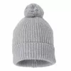 Lodger gorro de bebé 100% lana merino Drizzle Gris 3-6 meses