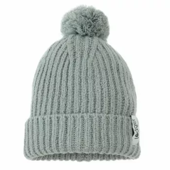 Lodger Gorro de 100% lana merino Mint Silk 6-12 meses
