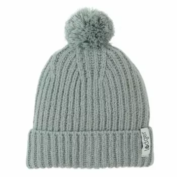 Lodger Gorro de 100% lana merino Mint Silk 6-12 meses