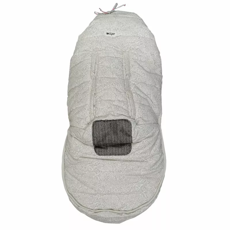 Lodger Saco de invierno impermeable para carrito Bunker Drizzle gris Taslon