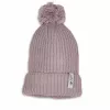 Lodger Gorro de bebé de 100% lana merino rosa 6-12 meses