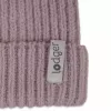 Lodger Gorro de bebé de 100% lana merino rosa 6-12 meses