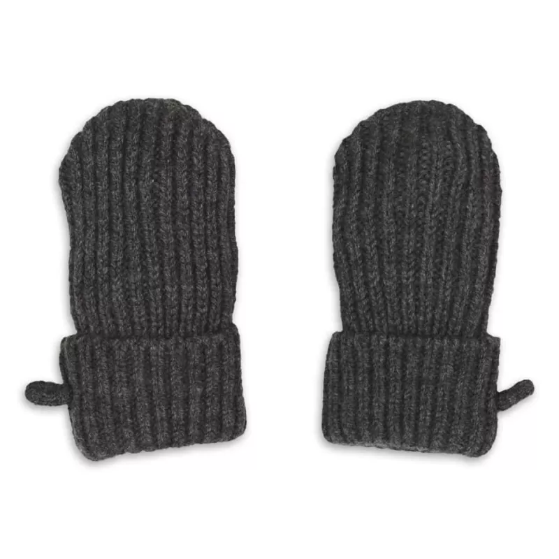 Lodger Guantes de bebé de 100% lana merino Graphite Pigeon 0-12 meses