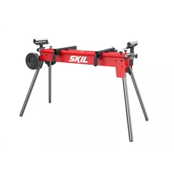 SKIL Work Table Stand 1300AA - banco de trabajo de madera maciza con 2 cajones y panel perforado, 200 kg de capacidad