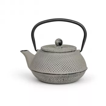 Bredemeijer Tetera Jang 0,8L Hierro Fundido Gris con Filtro de Té de Acero Inoxidable 153022