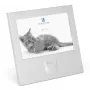 Zilverstad Gato Placa Decorativa de Metal 15x10 6917231