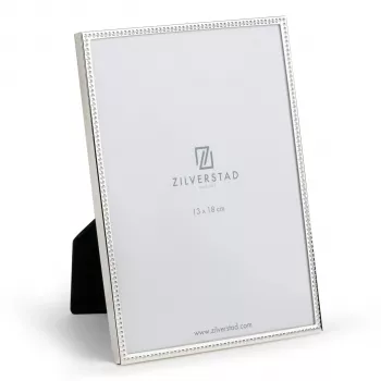 Zilverstad Sweet Memory Marco de Fotos de Metal Brillo con Borde de Perlas 13x18 Plateado 7154231