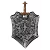Souza! Set de juego de rol Milan escudo y espada de caballero 105386
